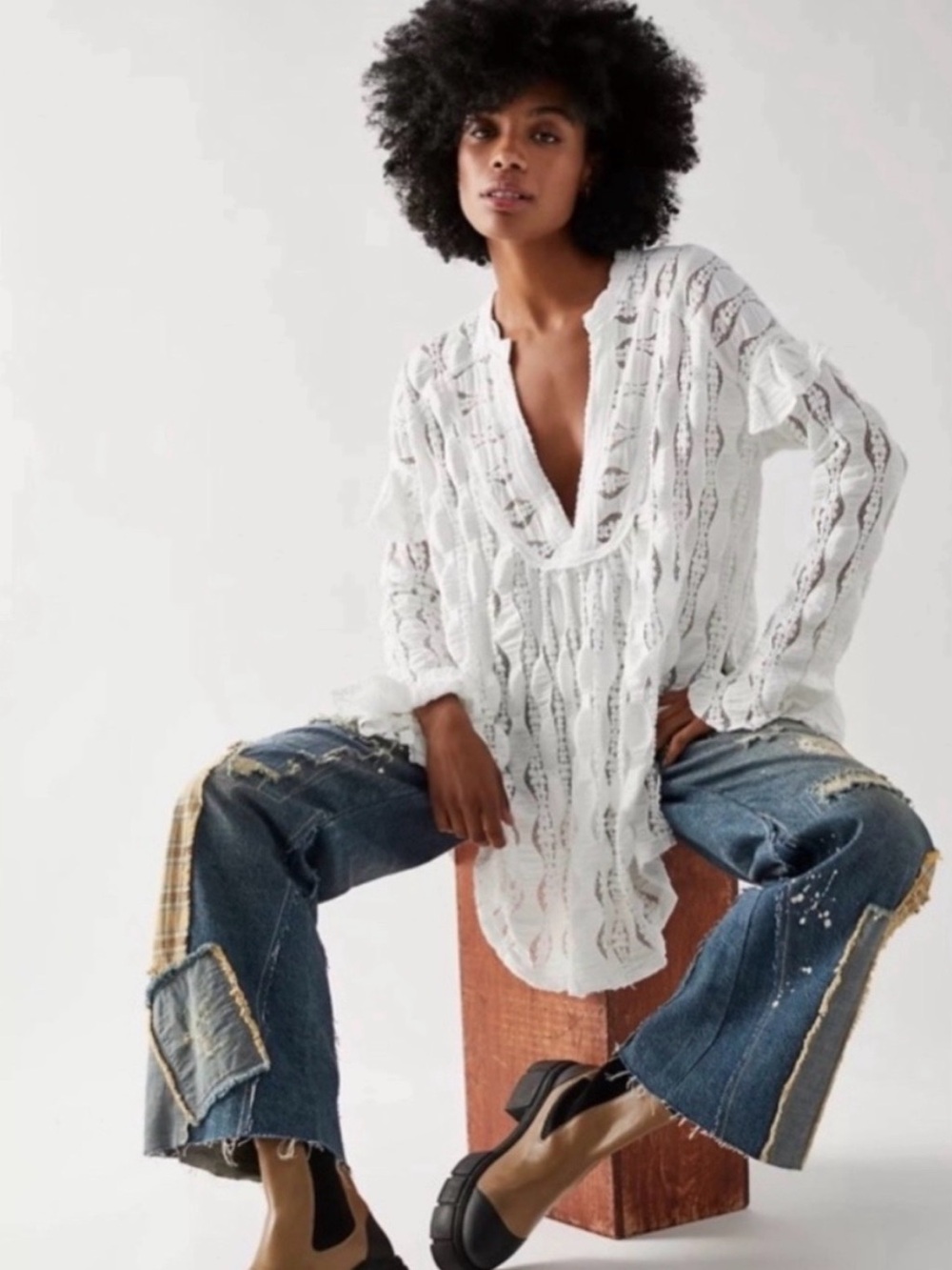 Free People Candy Shack Tunic Top ✨ - Picture 2 of 5